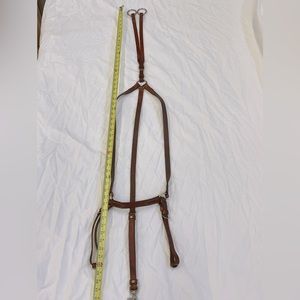 Leather Horse Running Martingale EUC